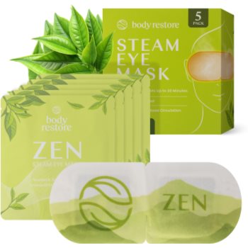 Body Restore Steam Eye Mask Green Tea mască pentru zona ochilor - imagine 2